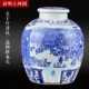 Rượu vang Jingdezhen chai lọ rượu vang xanh và trắng 10 kg 20 kg 30 kg 50 kg rượu vang gia đình bình rượu Yangmei chai rượu