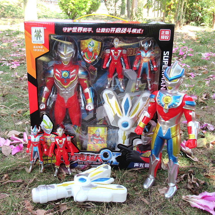 309-223 Genuine 100 change Superman Louder Sound and Sound Musical Deformation Conversion Taekwondo Gallery Purchasing Toys