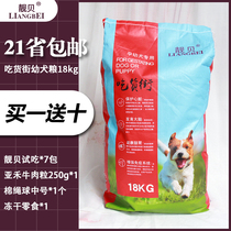 Beautiful Bay Dog Food Young Dog Food 18kg Large Dog Golden Fur Puppies Dog Food Universal Ratio Bear Teddy Dog Food