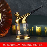 702 Золотой двойной курительный горшок (без шланга без магнитного сердечника)