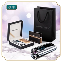 Серебряная ледяная традиционная модель+подарочная коробка+подарочная сумка+легкая+бесплатная гравировка