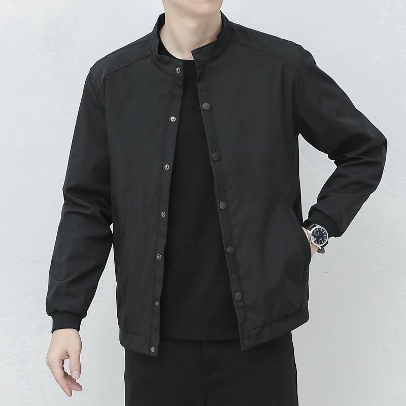 Jeep Casual Jacket for Men, Spring and Autumn 2026 New Style, Plus Size Men's Stand Collar Top