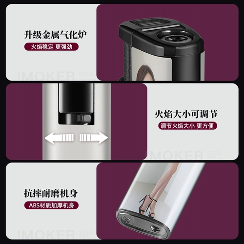 Ветрозащитная прочная одноразовая зажигалка, 50 шт, оптовые продажи, делается под заказ