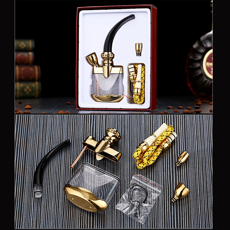 Hookah full set of water pipe pipe bucket pot multilayer filter