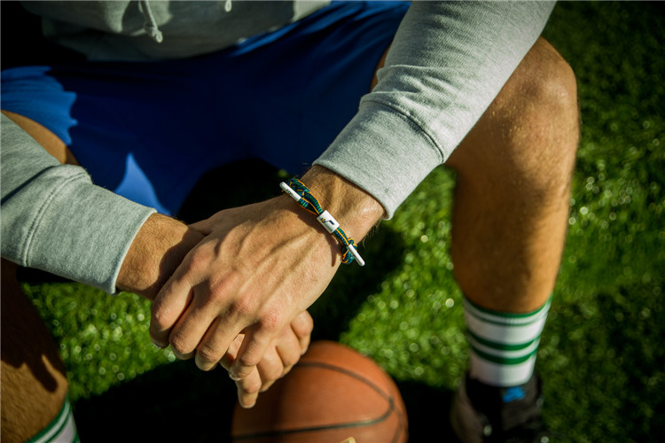 RASTACLAT Little Lion Chính thức Vòng đeo tay cổ điển chính hãng NBA Utah Jazz - Vòng đeo tay Clasp vòng tỳ hưu vàng