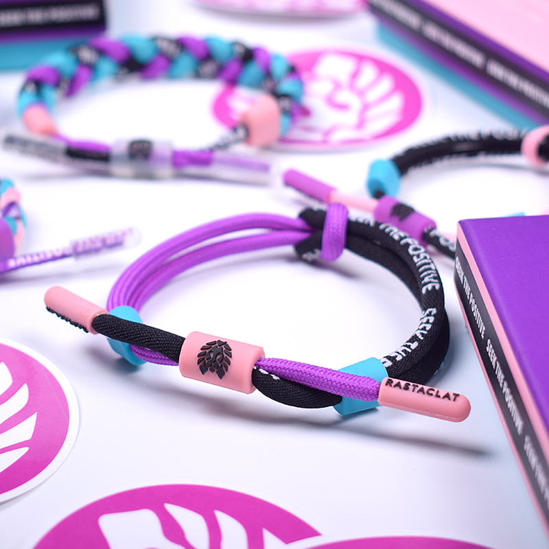 RASTACLAT sư tử chính thức loạt hạn chế AIR MAX nam và nữ vòng đeo tay ren - Vòng đeo tay Clasp vòng gỗ huyết rồng