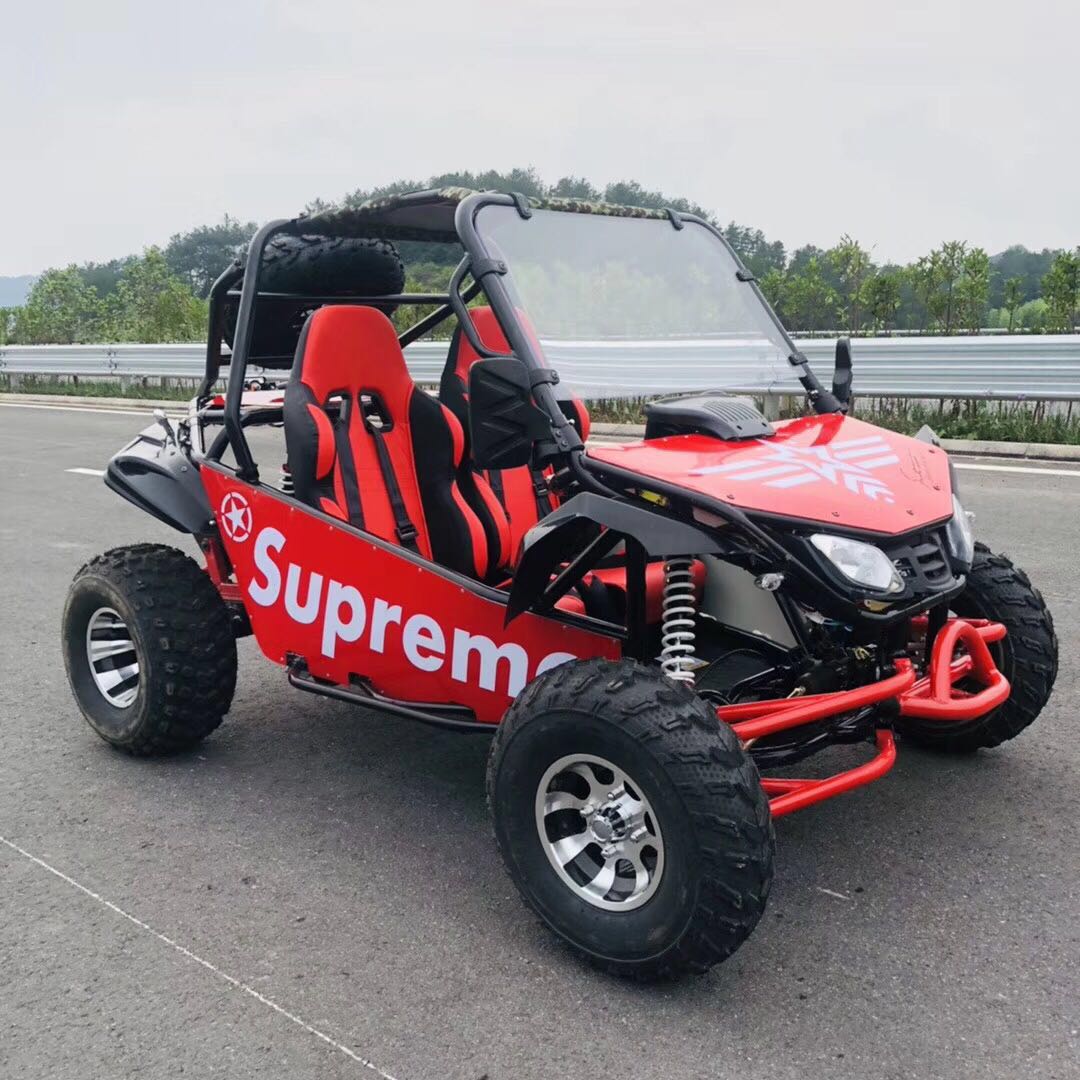 New large 200CC double go-kart ATV all-terrain UTV venue four-wheeled off-road Jeep locomotive