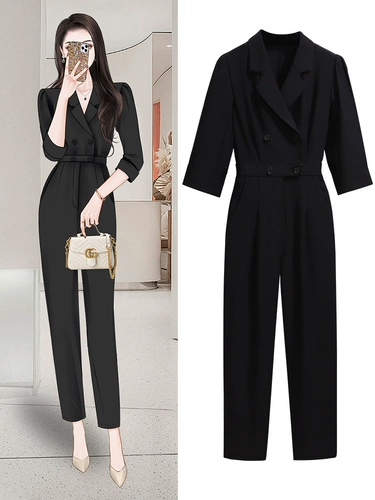 Пиджак классического кроя, летний комбинезон, штаны, яркий броский стиль, по фигуре, подходит для подростков