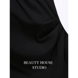 Элитное черное цветное шифоновое платье, летний жилет, длинная юбка, яркий броский стиль, эффект подтяжки, городской стиль