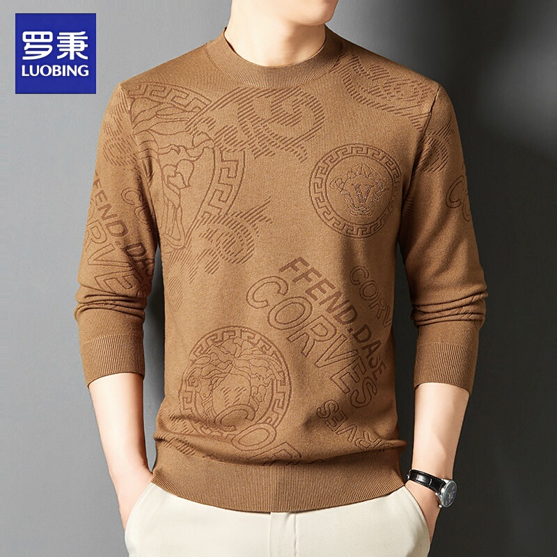 90% off Trendy Men's Knitted Jacquard Thin Sweater 2026 New Style Youth and Middle-Aged Skin-Friendly Base Layer Wool Sweater 90% off Trendy Men's Knitted Jacquard Thin Sweater 2026 New Style Youth and Middle-Aged Skin-Friendly Base Layer Wool Sweater