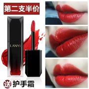Hàn Quốc nhung mờ môi son môi giữ ẩm lâu không chảy máu môi lỏng môi bóng sinh viên cắn môi dễ thương - Son bóng / Liquid Rouge