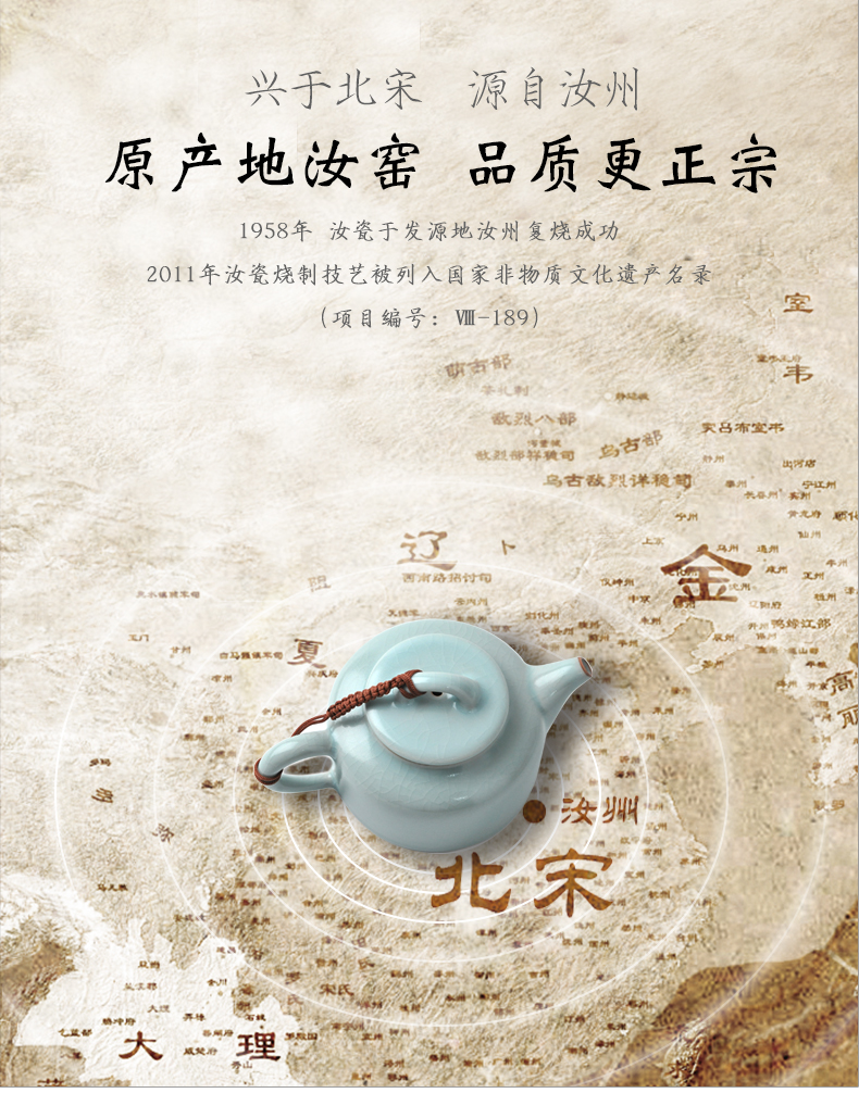 Your up kung fu tea pot archaize ceramic teapot Your porcelain single pot pot CiHu DE clock pot open piece of pure manual household
