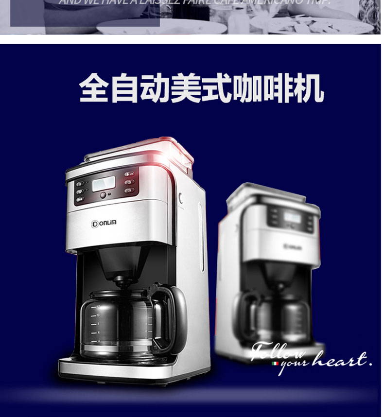 máy pha cafe electrolux Máy pha cà phê Donglim DL-KF800 của Mỹ Máy xay cà phê gia dụng hoàn toàn tự động - Máy pha cà phê máy pha cà phê nuova simonelli