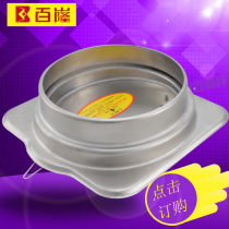 185 special stainless steel kitchen flue check valve 160 public check valve Anti-fume treasure hood check valve