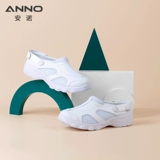 Униформа медсестры, дышащая дезодорированная нескользящая обувь, высокие туфли на платформе, мягкая подошва, против усталых ног, из натуральной кожи