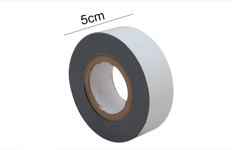 Cửa nhôm hợp kim và cửa sổ bằng thép không gỉ màng đen và trắng PE bảo vệ màng băng trang trí tự dính màng kim loại bảo vệ pe băng dày - Băng keo băng keo xốp 2 mặt siêu dính