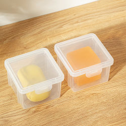Portable Travel Soap Box with Lid Dormitory Fat House Box Laundry Soap Box Soap Box Sealed Outdoor Business Waterproof