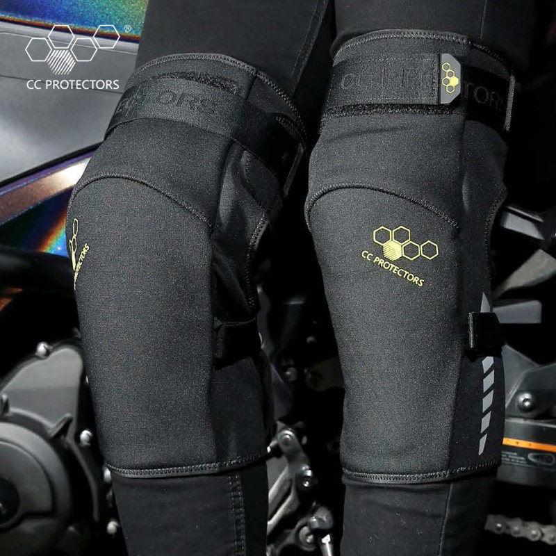 CC PROTECTORS motorcycle knee pads fall warm, windproof, waterproof and drop-proof built-in detachable protective gear