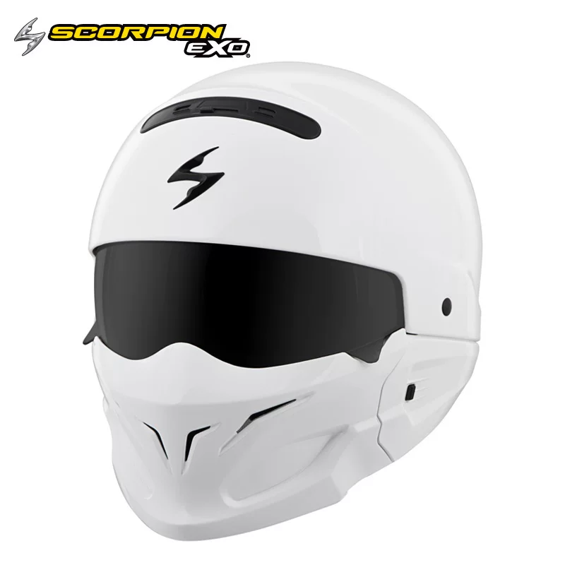 Американский шлем для мотоцикла Scorpion EXO / скорпион, ретро полноразмерный шлем, комбинированный шлем на четыре сезона и полупростой шлем