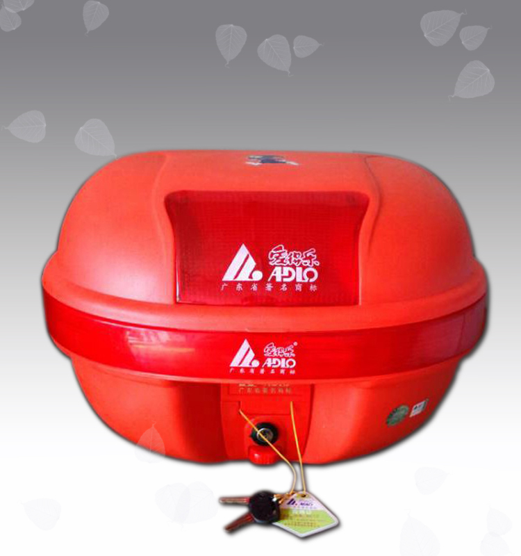 Aidele 923-Một hộp đuôi xe máy điện xe lớn thùng chứa thân cây để đặt mũ bảo hiểm đầy đủ thùng đồ xe máy