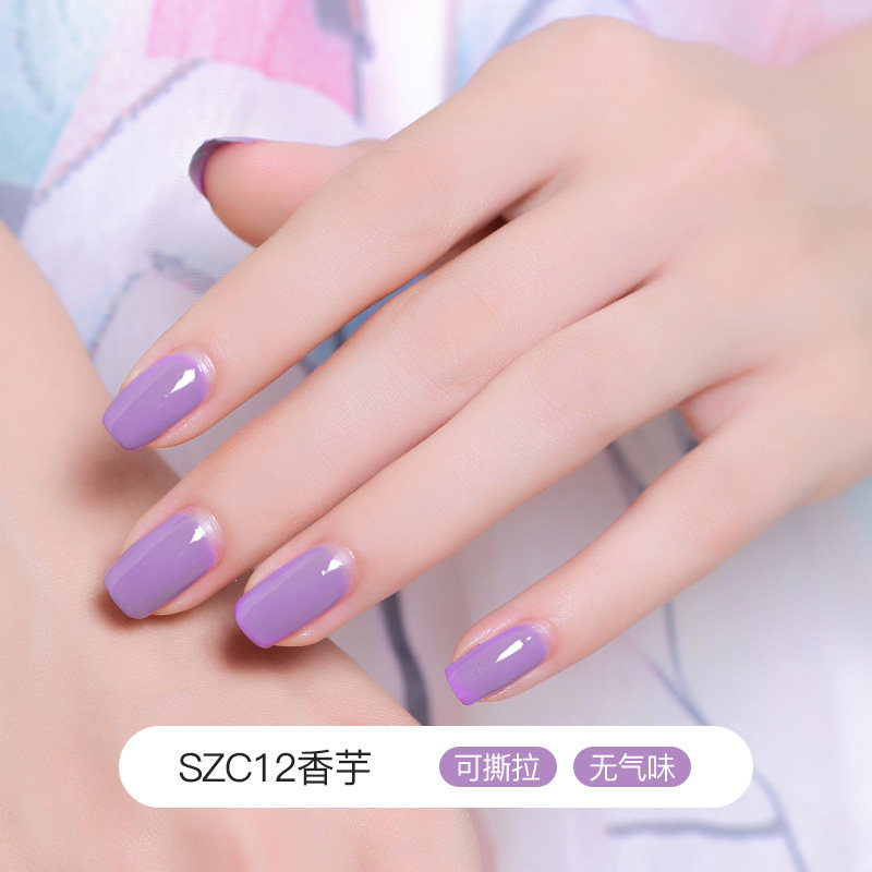 Riteable nail polish free from baking white student's net red teenage girl's summer meaty nail polish