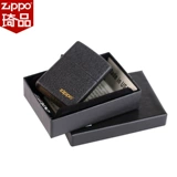 Подлинный Zippo более легкий подлинный американский оригинальный оригинальный логотип с черной краской