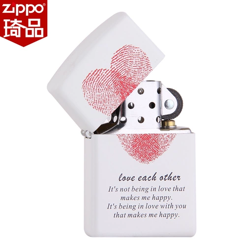 Подлинный Zippo более легкий подлинный американский Zppo Original Zipoo Zhibao Male Dumb Lacquer Love Gift Zoop