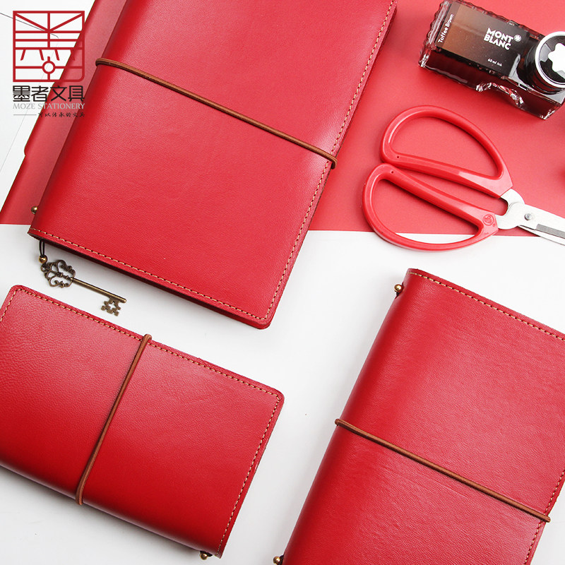 Ink New Products Sheep Knife Scarlet Ledger Travel Notebook Journey Notebook Stationery Gift Gift Gift Herb