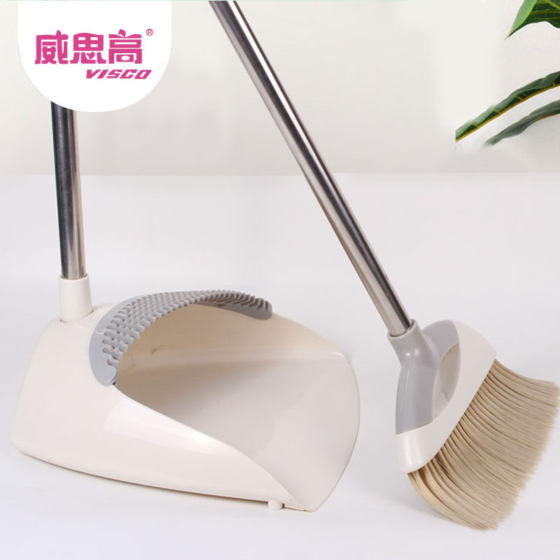 Home soft sweep kit garbage shovel broomombrings white housecleaning tool living room close sweep wire