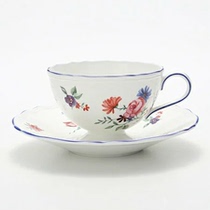 Wedgwood plant and flower gift bone china cup and saucer set afternoon tea coffee cup tea cup and saucer