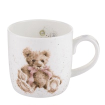 Royal Worcester UK Cute Cartoon Winnie the Pooh Pattern White Cup 310ml