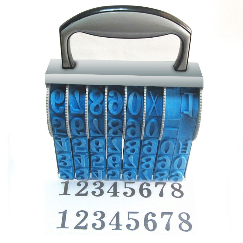 Special seal for special size bags special seal characters High 24MM 8 digits Number of roller seals Year-of-the-month digital number seal