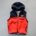 Trẻ em cộng với nhung ấm áp lông cừu bé trai và bé gái trùm đầu mùa đông vest vest bé mùa đông ấm áp quần áo trẻ sơ sinh Áo ghi lê