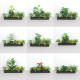Simulated Green Plants, Flower Troughs, Flower Boxes, Fake Plant Combinations, Heat-Insulating Bionic Flowers and Plants, Indoor and Outdoor Landscape Decoration
