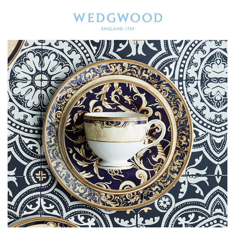 WEDGWOOD waterford WEDGWOOD the cornucopia disc ipads China cups small European - style key-2 luxury coffee cup cup saucer gift box