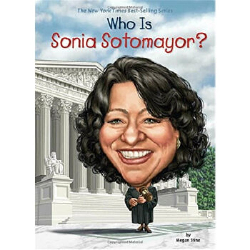正版英文原版名人傳記系列who Is Sonia Sotomayor