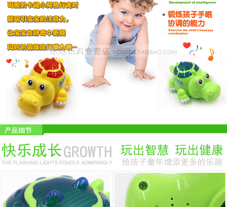 Lớn cá sấu đi bộ mô phỏng cá sấu đi bộ động vật điều khiển từ xa mô hình cậu bé trẻ em di chuyển đồ chơi tro choi tre em