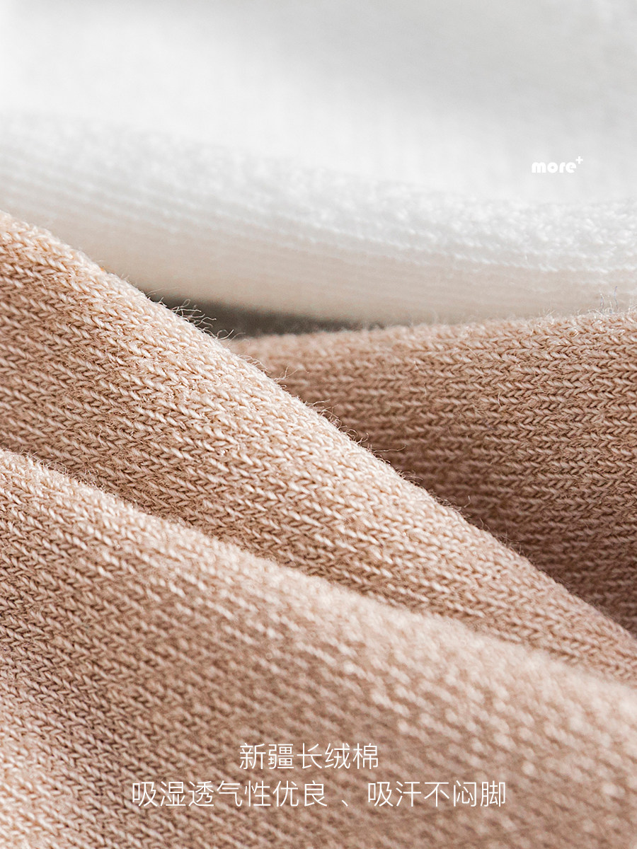 Men's No-Show Socks, Summer Thin Style, Pure Cotton, Breathable, Sweat-Absorbent, Odor-Resistant, Antibacterial, Invisible, Non-Slip, Low-Cut Short Socks