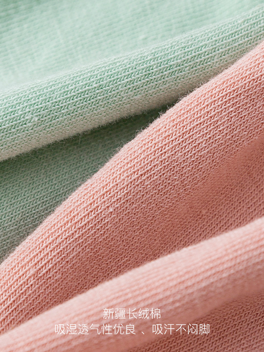 Women's No-Show Socks, Non-Slip, Summer Thin Style, Low-Cut Invisible Socks, Pure Cotton, Sweat-Absorbent, Odor-Resistant, Short Socks for Flats