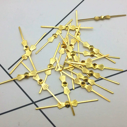 Медный аксессуар, булавка, треугольная стойка для украшений, бусины, светильник