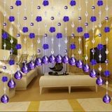 Пурпурно -вырезанные бусины DIY ручной материал из бисера ручной работы фэн -шуи занавес занавес капрал хрусталлический капрал.