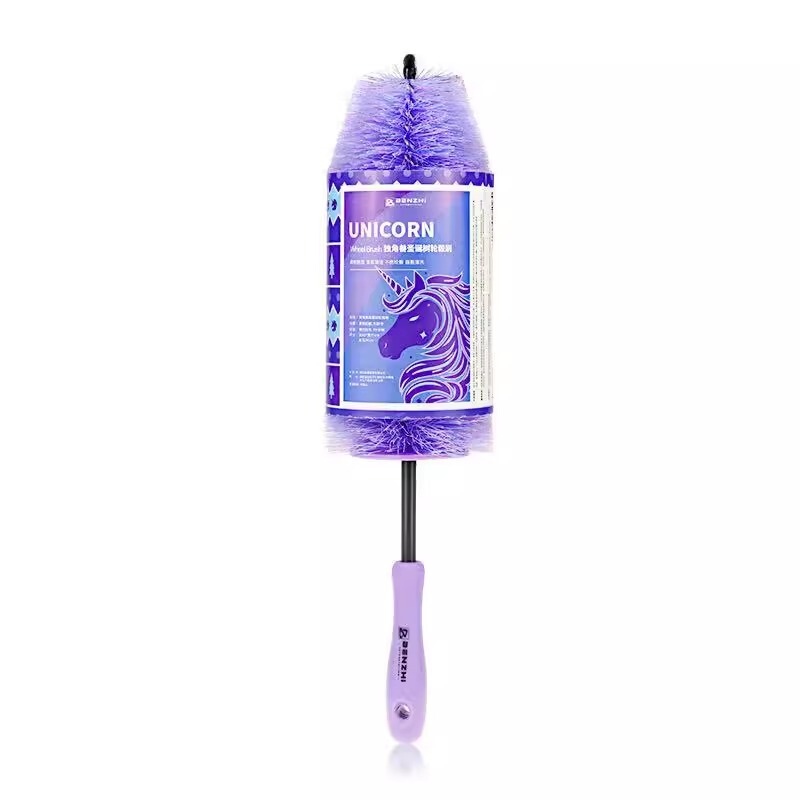 Unicorn Wheel Hub Inner Wall Brush, Same Model as Christmas Tree Ez, Prevents Splashing, Cabin Edge Seam Cleaning Brush