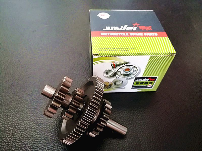 Phụ kiện xe máy Qianjiang CG125 bánh xích đôi bánh răng động cơ khớp nối đôi xe máy đánh lửa điện nhông sên xe máy	