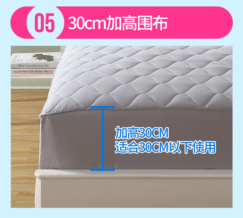 Giường cotton ở Nam Cực Khăn trải giường đơn mảnh trải giường dày mền phủ chăn Simmons bọc nệm bụi Ga phủ giường Everon