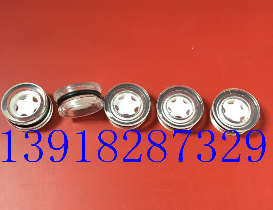 Marine Plexiglass round oil standard oil viewing window Oil sight glass Plastic oil standard press-fit round oil cup￠25