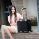 Mini 18 inch nội trú phổ quát xe đẩy nhỏ trường hợp xe đẩy 20 inch nữ doanh nghiệp Hàn Quốc vali túi hành lý nam