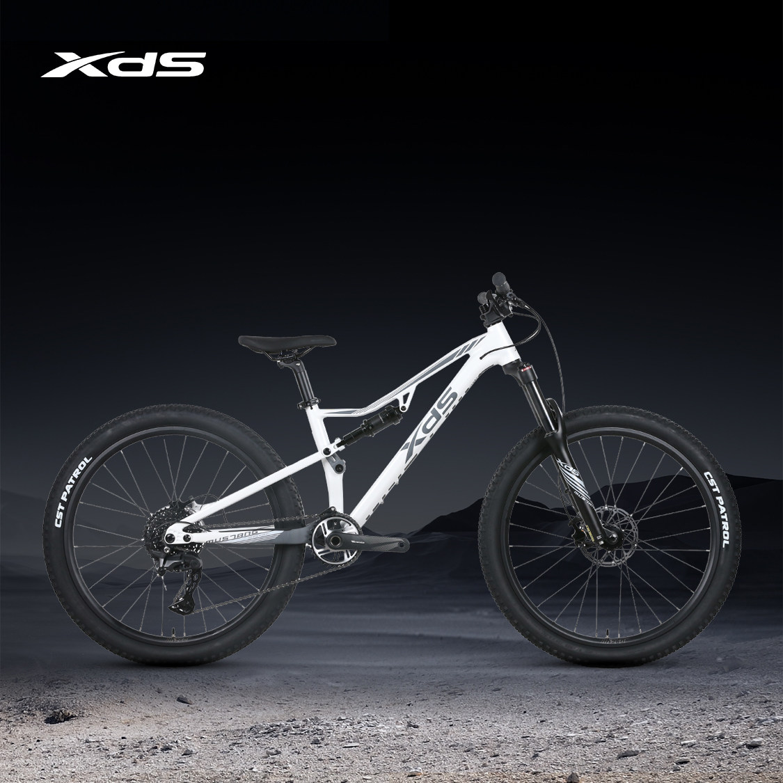 xds Xidesheng 2025 Mustang Pro Горный велосипед Молодежный детский велосипед с мягким хвостом и регулируемой скоростью Горный велосипед