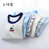 Autumn Japanese children's undershirt children's long sleeve cotton T-shirt baby bottoming coat boy's T-shirt long sleeve thin autumn coat