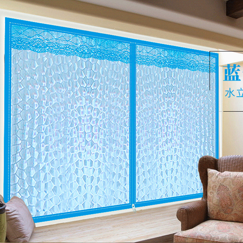 Rèm cách nhiệt cửa sổ chống gió phòng ngủ mùa đông dày rèm cách nhiệt cách nhiệt gió chống bụi rèm cửa nhựa rèm hạt nhựa phong thủy rèm nhựa ngăn phòng Rèm nhựa