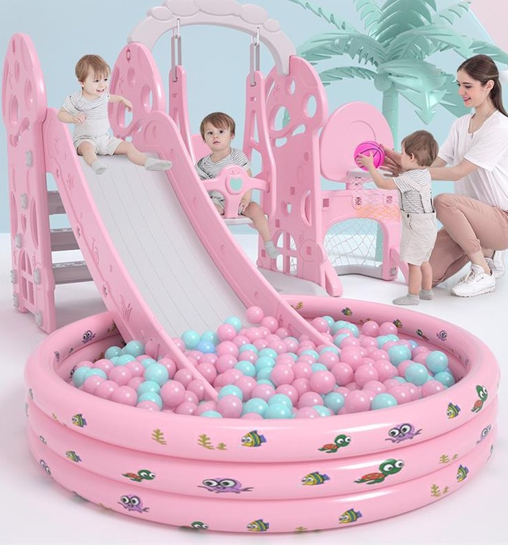 Slide slide 3 to 10 year old Swing Combinations Marine Ball Young Children Kid's Indoor Toys Home Small Home